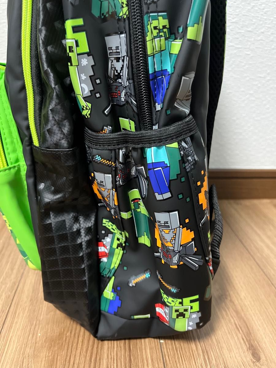 新品★マイクラ × smiggle リュック ☆マインクラフト クリーパー柄 マイクラ リュック smiggle 海外 クリーパー マインクラフト