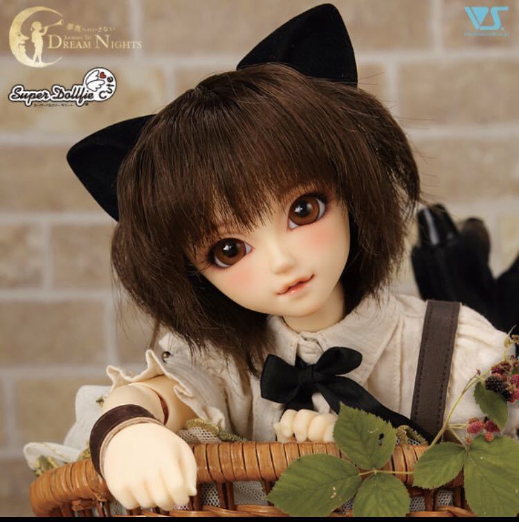  новый товар SDCute девочка чёрный кошка Rene Rene the Black Cat полный комплект SDC Super Dollfie доллар pa balk s кукла sd volks ограничение 