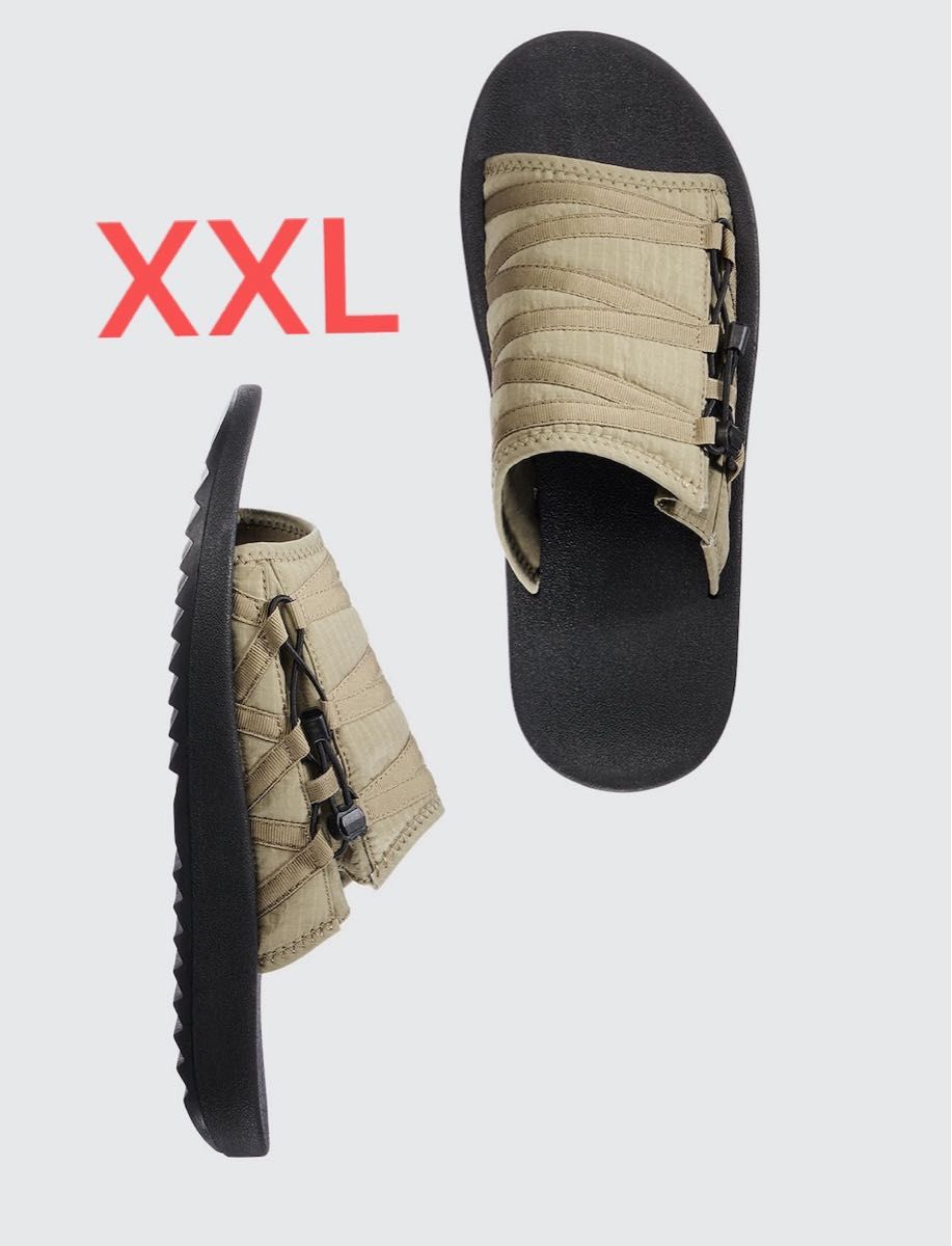 ユニクロC スライドサンダル 32ベージュ XL 27cm UNIQLOC 新品】ユニクロC スライドサンダル UNIQLO ベージュ XXL 27 5