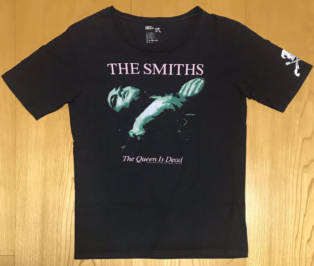 【 The Smiths x PPFM T-Shirt 】Queen Is Dead Morrissey Official Brit Pop Indie Rock Rough Trade Tシャツ ザ・スミス モリッシー レア