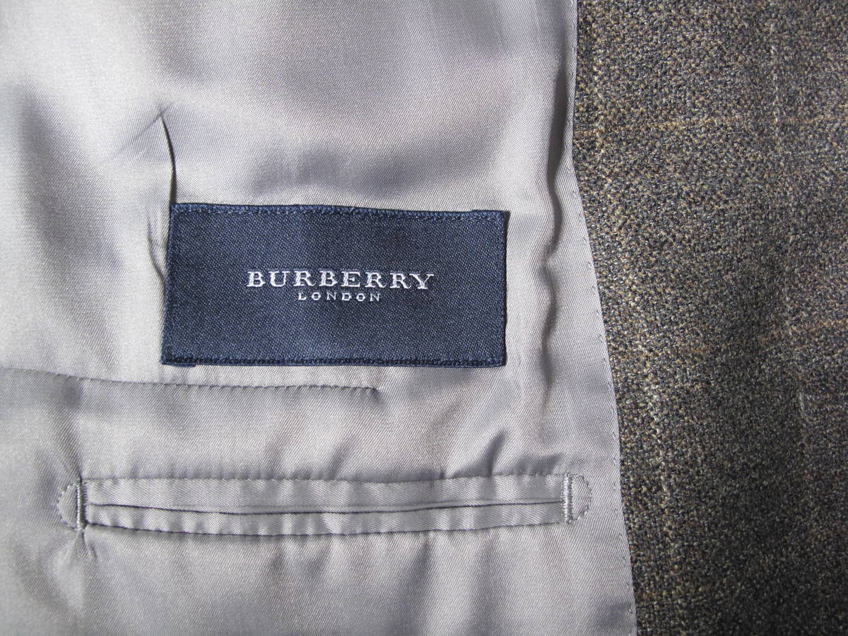 ＜美品＞BURBERRY LONDON　ジャケット　チェック柄　バーバリー　ロンドン（日本製）