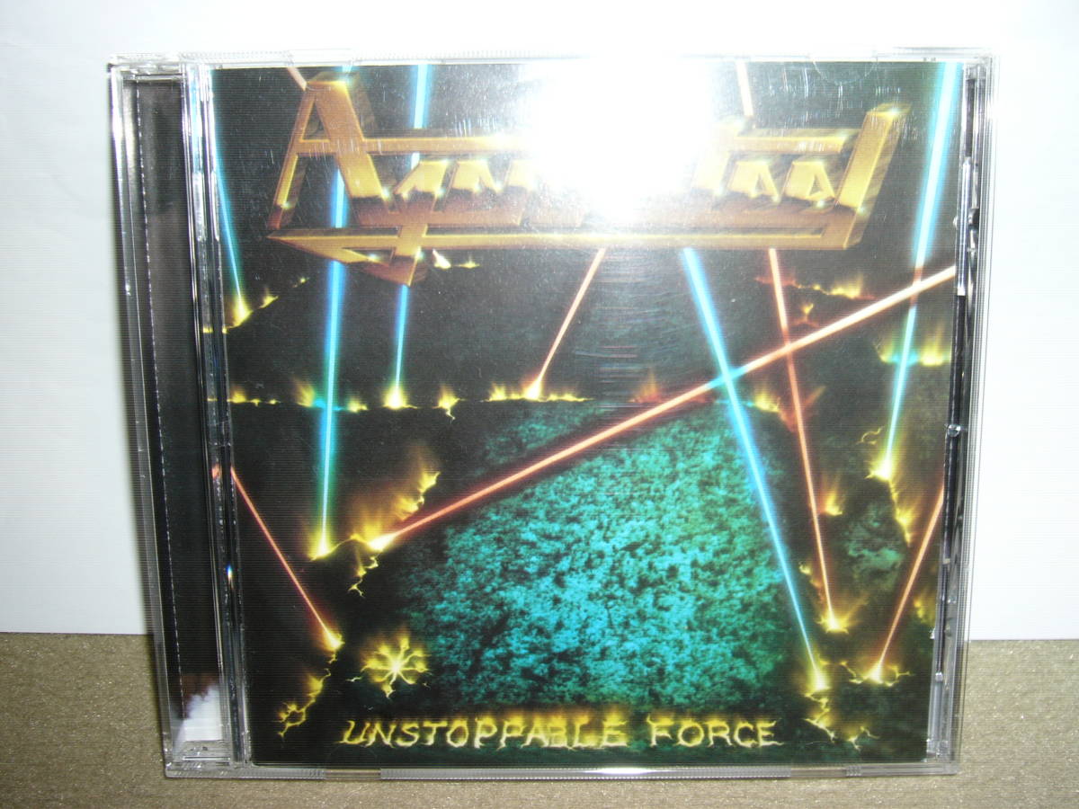 初期Power/Speed Metalルーツ的隠れ名盤 Agent Steel 傑作2nd「Unstoppable Force」ボーナス楽曲付リマスター仕様盤　輸入盤中古。_画像1