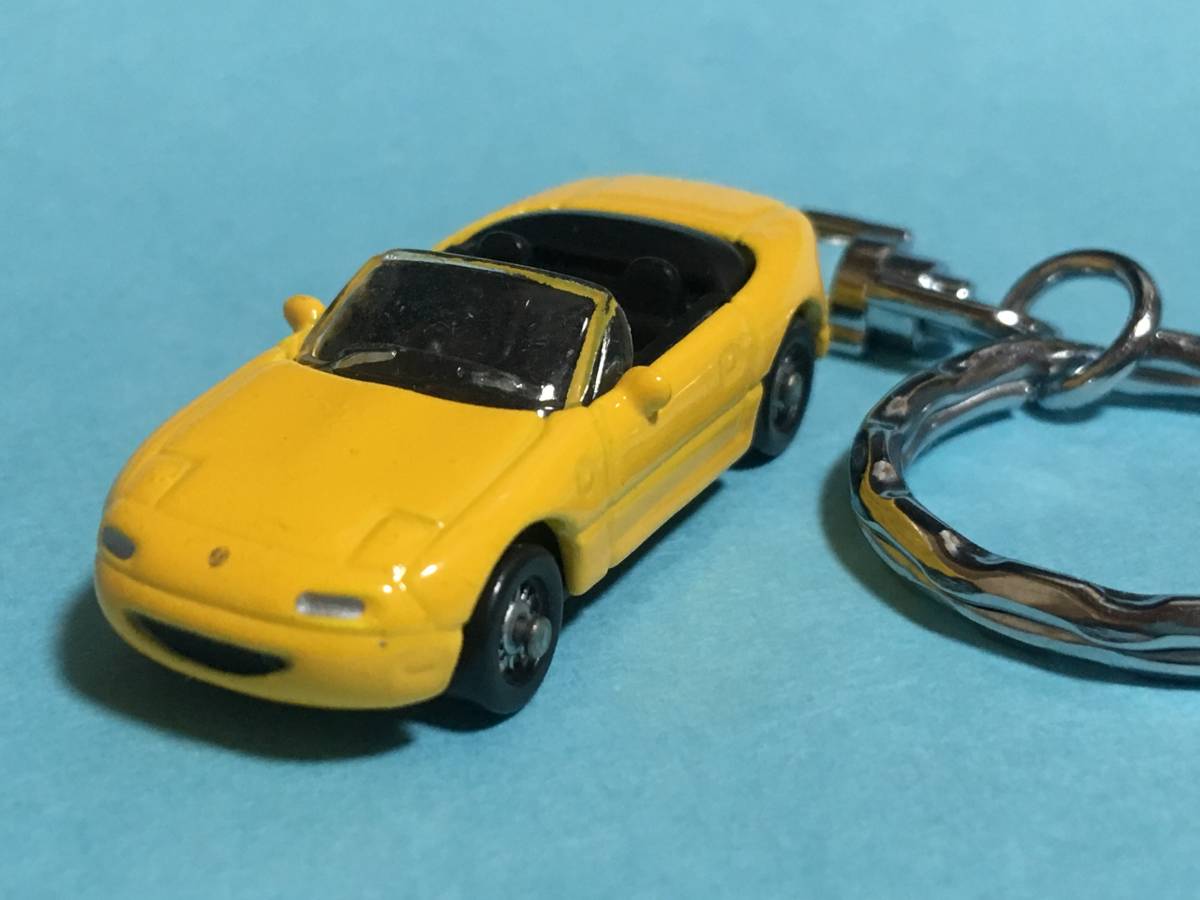  брелок для ключа Mazda Eunos Roadster желтый литье под давлением эмблема аксессуары открытый машина 
