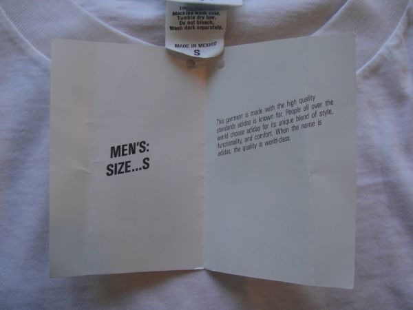 デッドストック adidas USA オリンピック ! 1988年 ビンテージ オールド アディダス olympic Tシャツ US- S サイズ ( 日本の XL くらい )_画像9