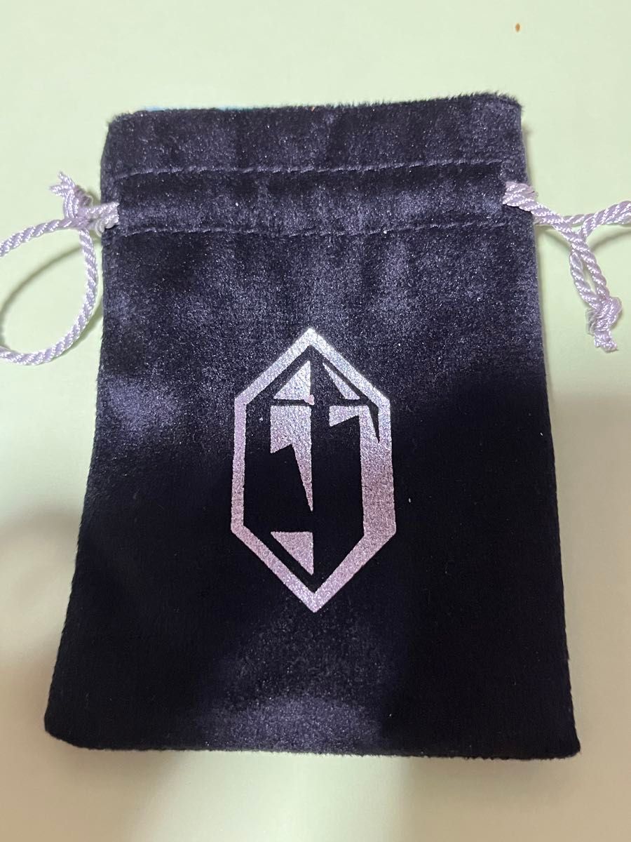 MTG FF プレリリース 非売品 巾着 クリスタルダイス 2個 限定 サイコロ マジック・ザ・ギャザリング クリスタルダイス2個とダイス入れ