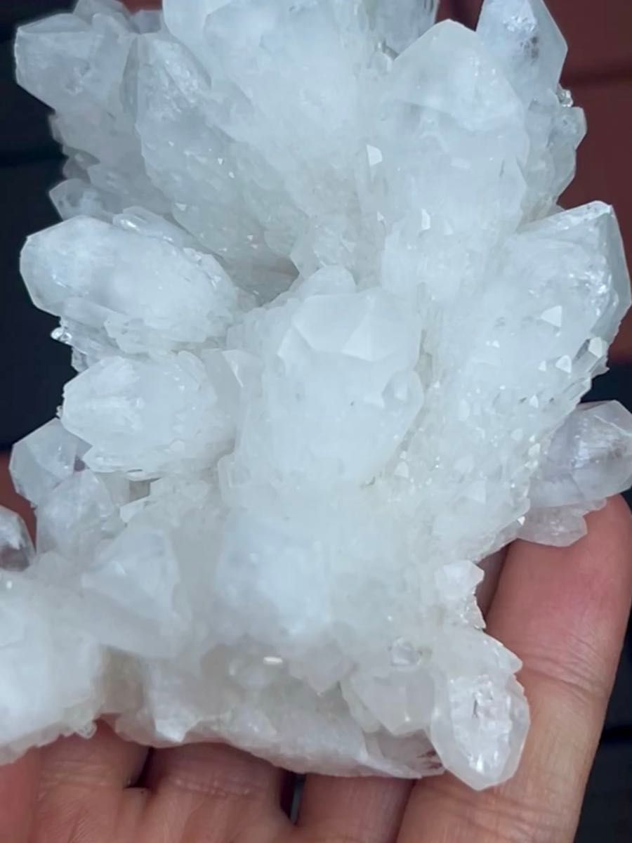 レア★ キャンドルクォーツ パイナップルクォーツ 高品質 水晶クラスター パワーストーン 浄化