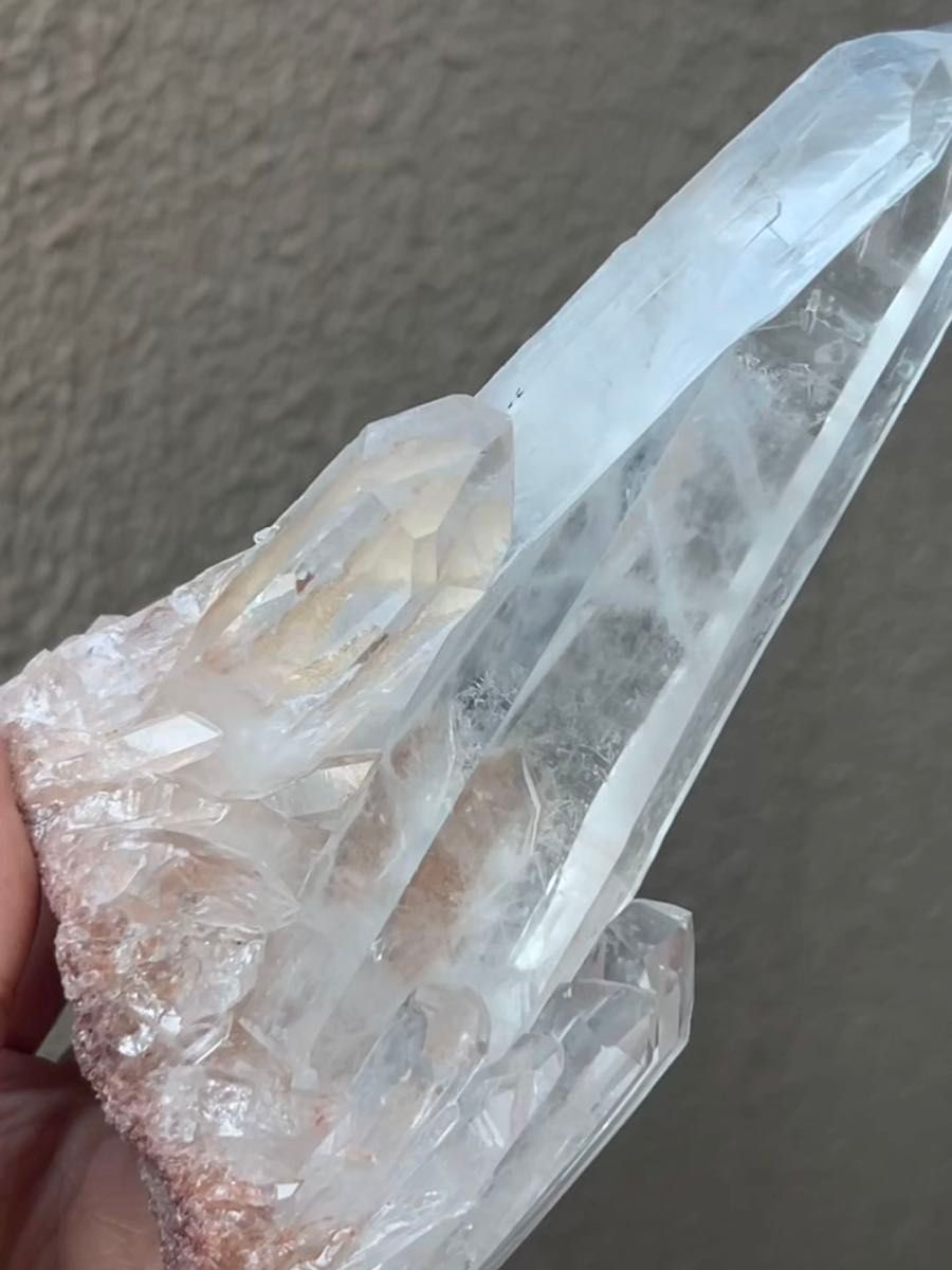 天然ヒマラヤ水晶クラスター マニカラン産 高品質 置物 パワーストーン 浄化