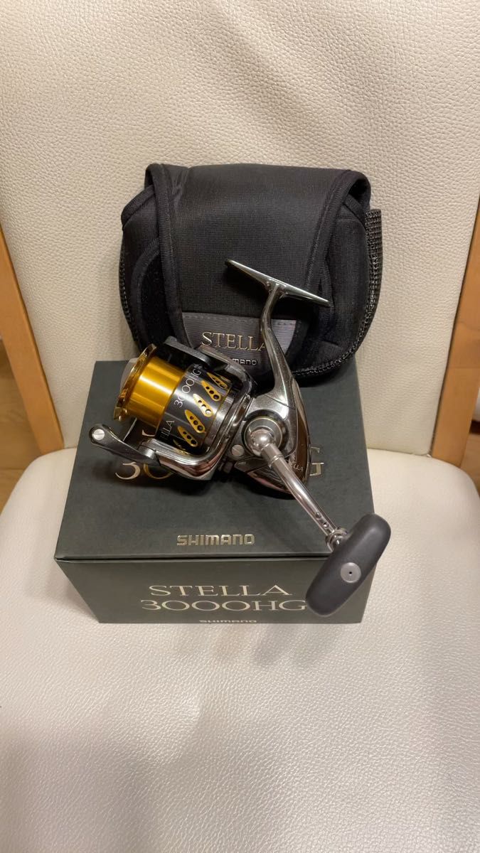 【美品】シマノ ステラ3000HG/ バス釣り シーバス サクラマス ツインパワー ヴァンキッシュ SHIMANO STELLA
