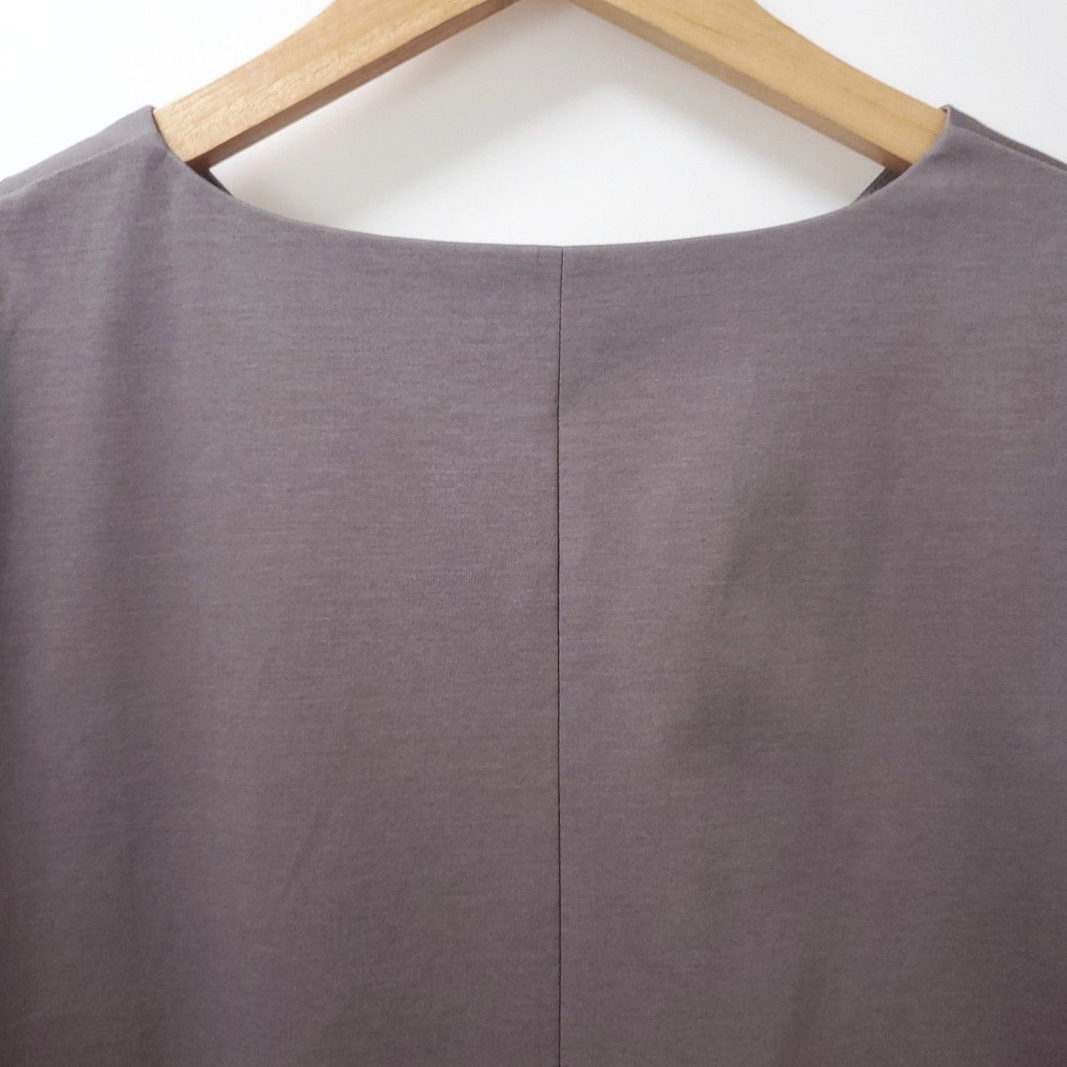 美品☆22SS☆セオリーリュクス コットン ゆったり カットソー モカブラウン 美品 22SS Theory luxe セオリーリュクス コットン ゆったり