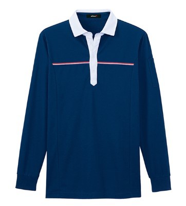  I tos часть магазин высушенный рубашка-поло с длинным рукавом 7664[008 темно-синий *SS размер ] обычная цена 6600 иен. для мужчин и женщин. товар ., транспортные расходы бесплатно быстрое решение 1280 иен *