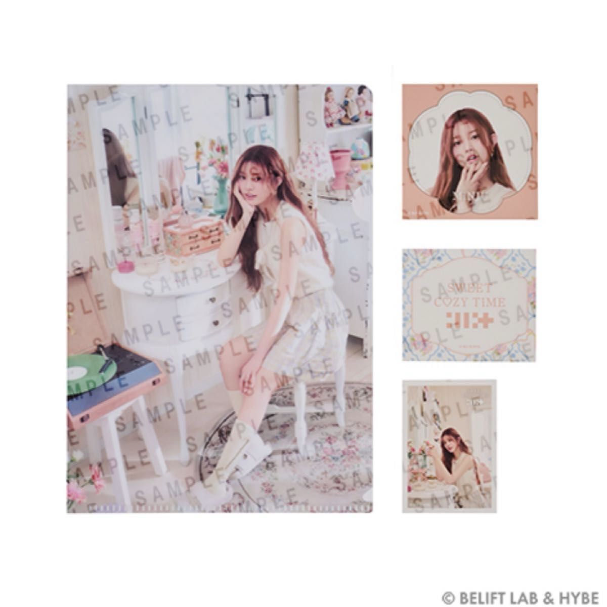 ILLIT エニマイくじMINJUセットA賞B賞C賞D賞E賞詰め合わせ エニマイくじ ILLIT アイリット SWEET CZY TIME MINJU(ミンジュ