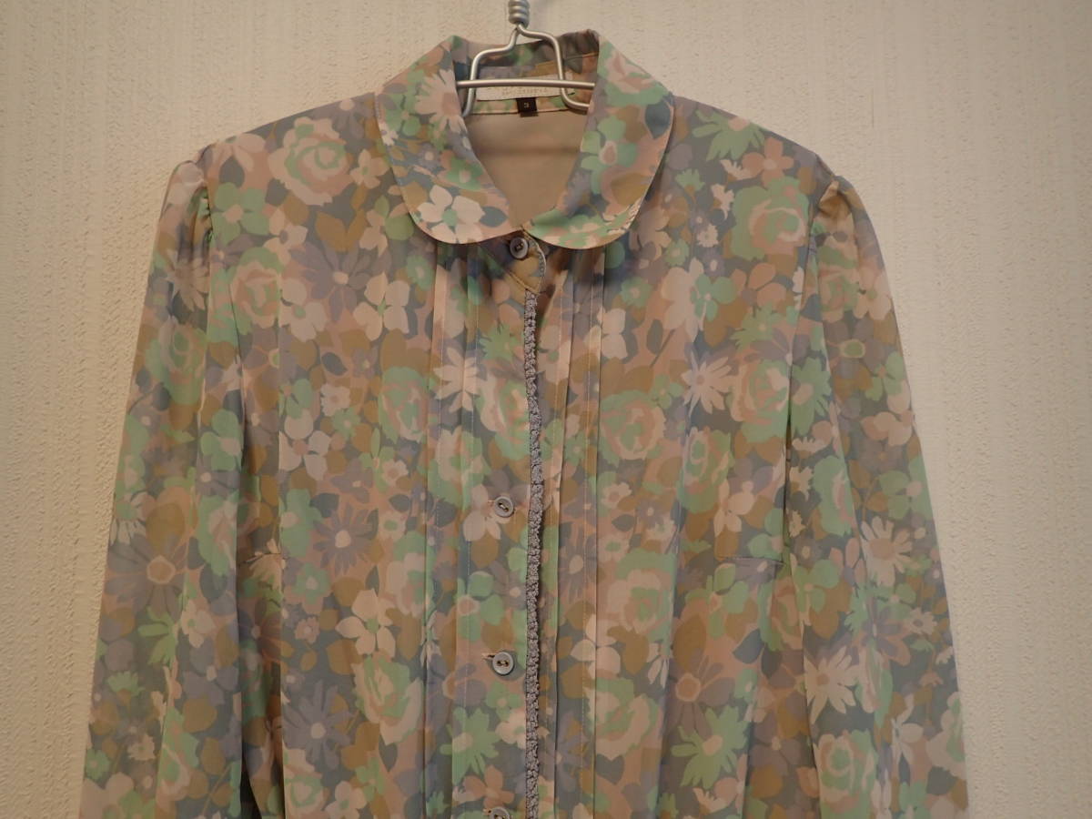 Body Dressingプロポーションproportion 花柄 シフォン 長袖 ワンピース 3 代購幫 Body Dressingプロポーションproportion 花柄 シフォン 長袖 ワンピース 3 代購幫