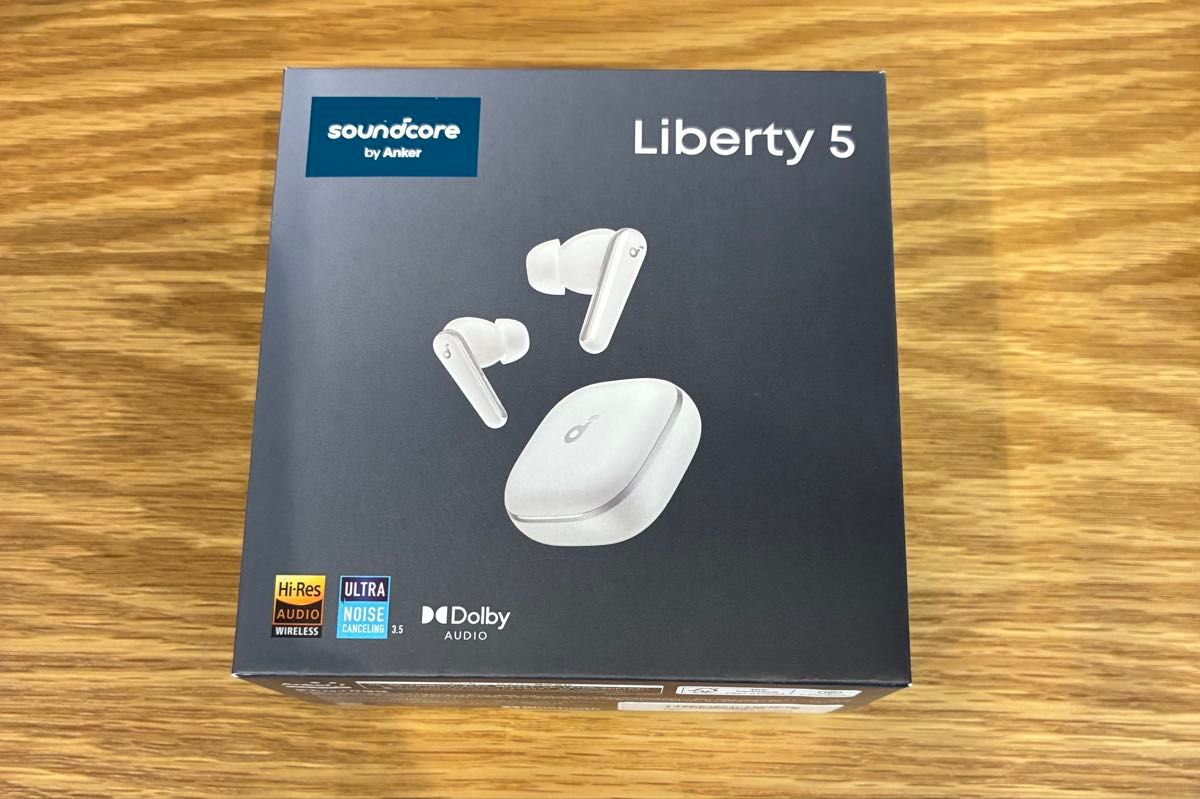 soundcore Liberty 5 ワイヤレスイヤホン ホワイト 未開封 Soundcore Liberty 5 ワイヤレスイヤホン (パールホワイト