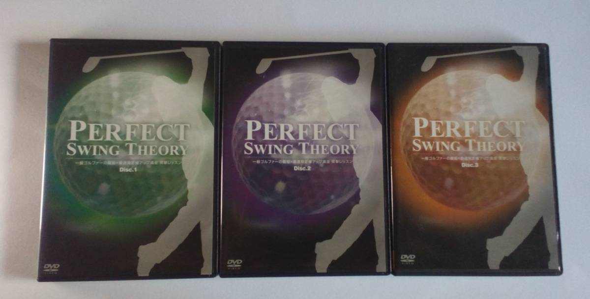 【中古DVD】 安楽拓也 『PERFECT SWING THEORY』 DVD9本セット／パーフェクト スイング セオリー／ゴルフ_画像2