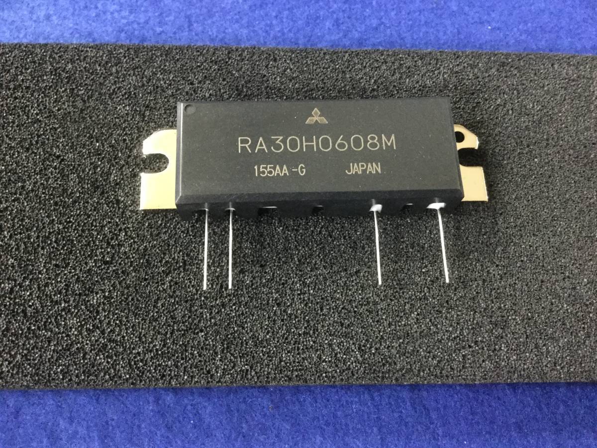 RA30H0608M 【即決即送】三菱 68-88MHz 30W 12.5V RF MOS FETモジュール [134Yg/248367M]　Mitsubishi RF FET Module　 1個セット