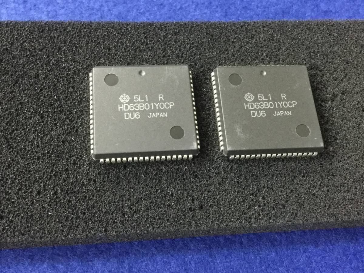 HD63B01YOCP 【即決即送】日立 8 BIT CMOS マイコン [73TbK/236205M] Hitachi 8-bit Micro Controller ２個セット IC_画像2