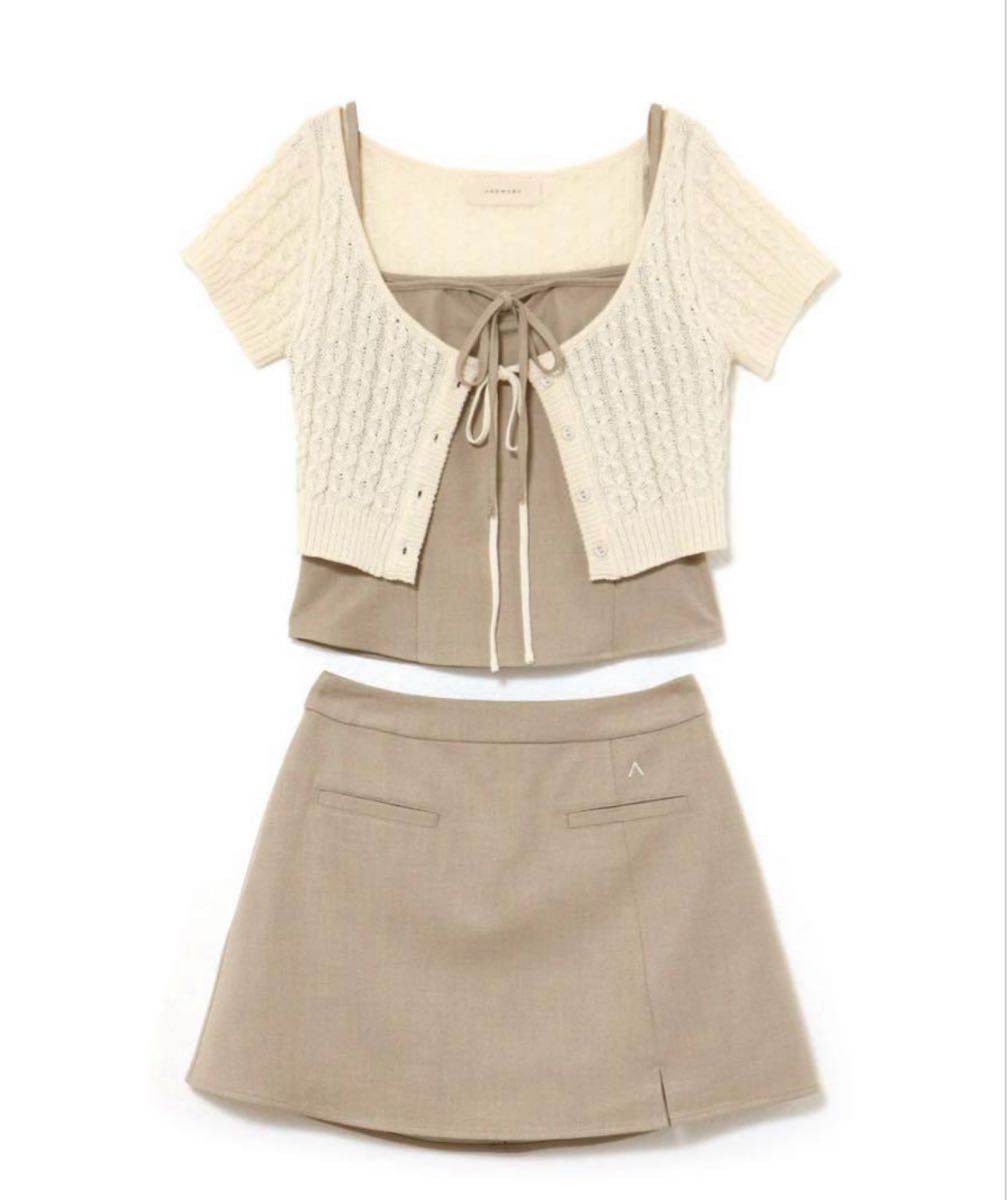 andmary Quinn set up 新品未使用 正規品 andmary Quinn set up beige|Yahoo!フリマ(旧PayPayフリマ)