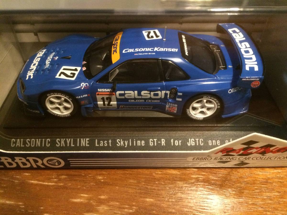 EBBRO CALSONIC SKYLINE LAST SKYLINE GTR 2003 ONE OF 1200 EBBRO CALSONIC SKYLINE LAST SKYLINE GTR 2003 ONE OF 1200