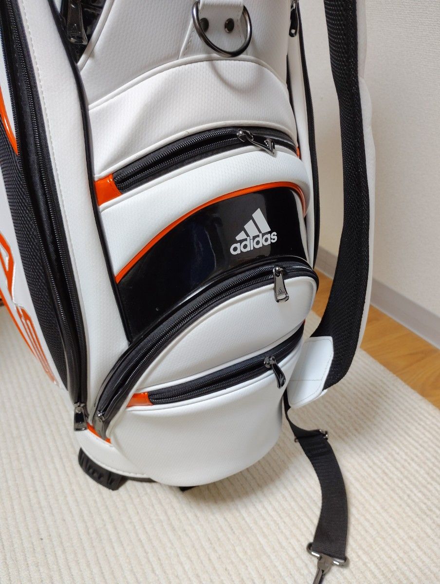 美品 アディダス adidas キャディバッグ 白 オレンジ 美品 アディダス adidas キャディバッグ 白 オレンジ 楽天市場
