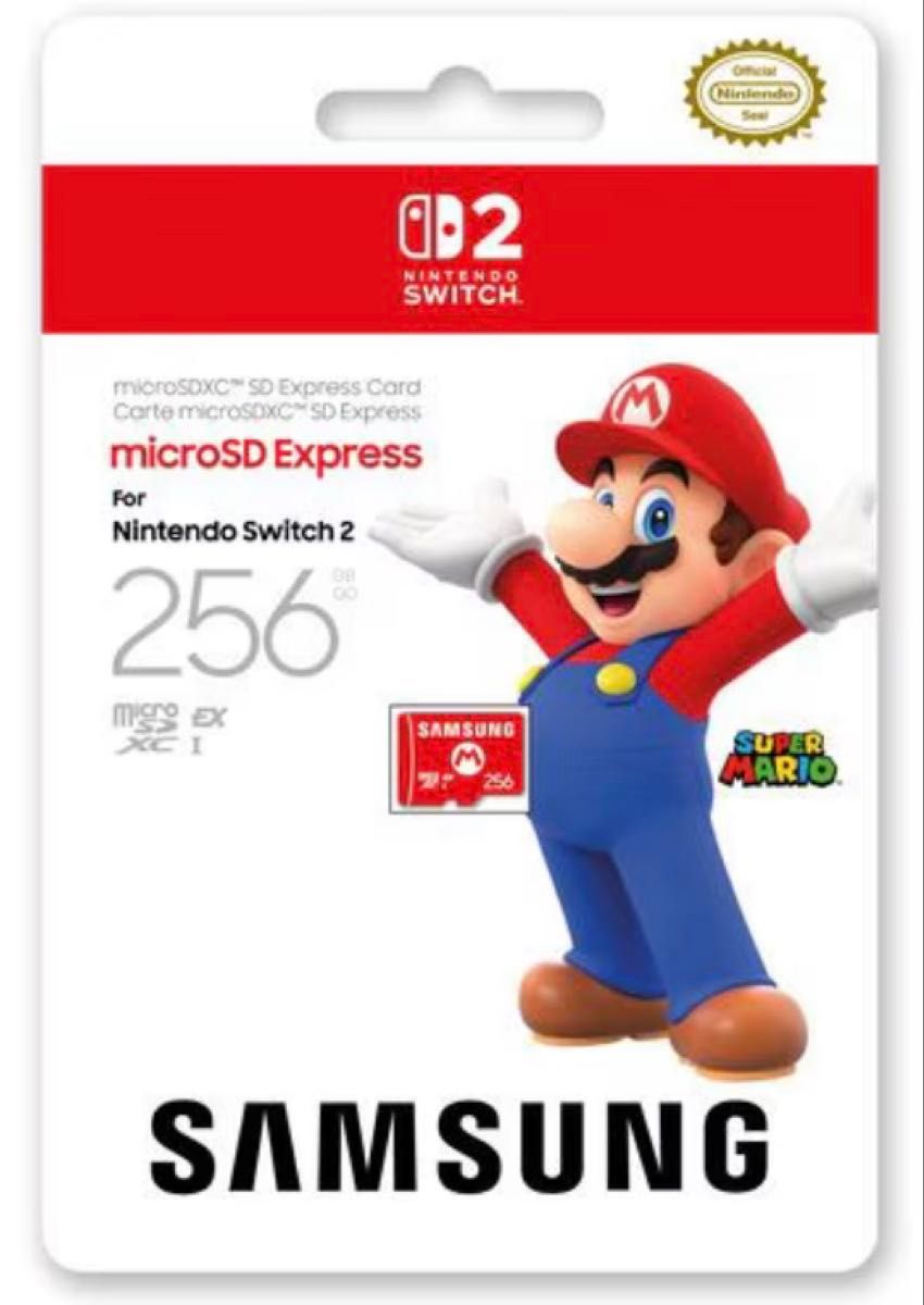 NintendoSwitch2 + 256GB microSDカード+プロコン2 SanDisk microSD Express Card 256GB for Nintendo Switch 2