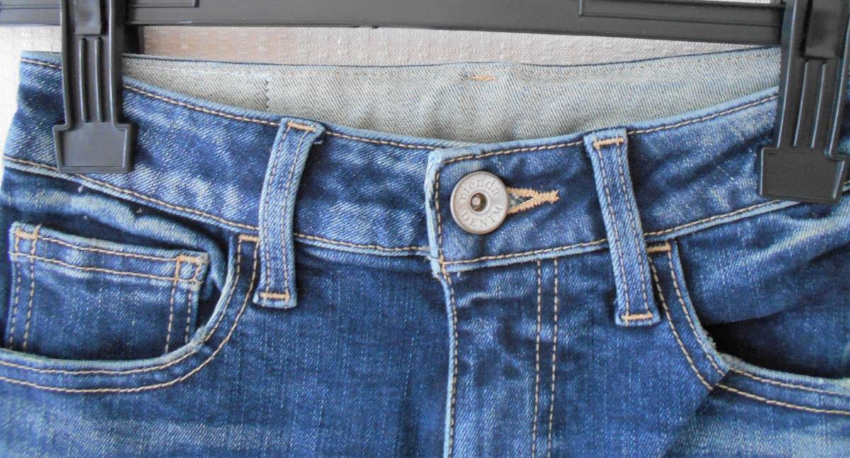 新品】Rienda レディース デニム パンツ Sサイズ 24 新品】Rienda レディース デニム パンツ Sサイズ 24