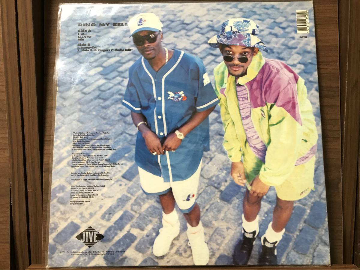 DJ JAZZY JEFF & FRESH PRINCE / RING MY BELL // UK盤の画像2