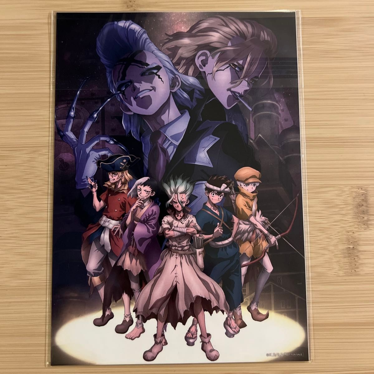 Dr.STONE DVD ブルーレイ 4th SEASON 購入特典 2種 Dr STONE DVD ブルーレイ 4th SEASON 購入特典 ビジュアルカード