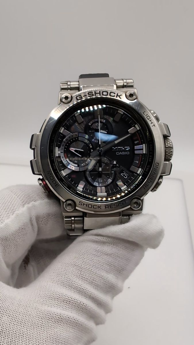 CASIO G-SHOCK MTG-B1000 ソーラーMT-G Bluetooth搭載 電波ソーラー