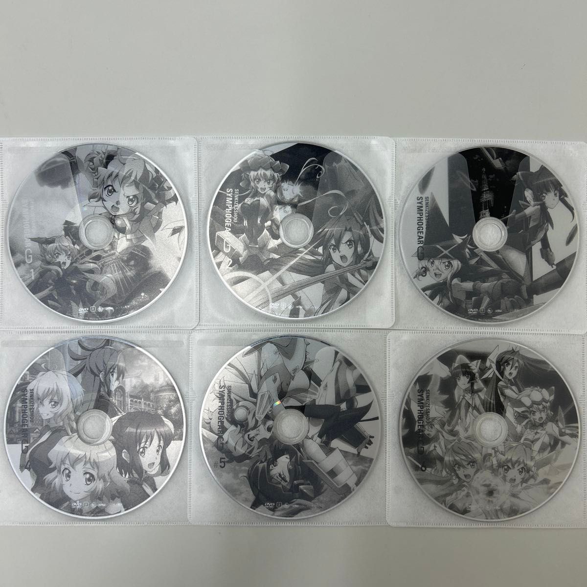 戦姫絶唱シンフォギア　G GX 各全6巻 全18巻　全巻セット　レンタル落ち