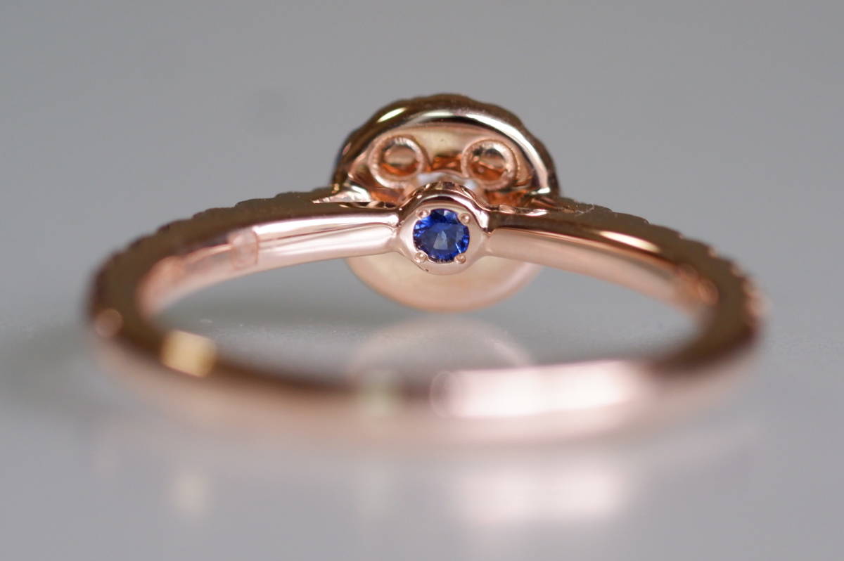 K18 PG Disney бриллиант обручальное кольцо вентилятор tajiaStellar Shower свадебный коллекция Disney 6 номер 