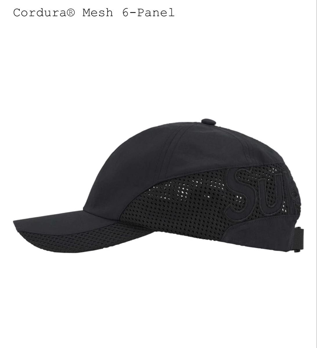 Supreme Cordura® メッシュ6パネルキャップ ブラック supreme Cordura Mesh 6-Panel Black|Yahoo!フリマ(旧PayPay