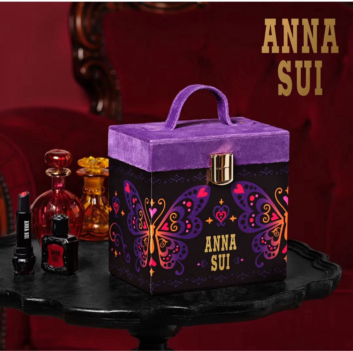 アナスイ コスメボックスバッグ ANNASUI-COSMEBOX アナスイ コスメボックス 非売品|Yahoo!フリマ(旧PayPayフリマ)