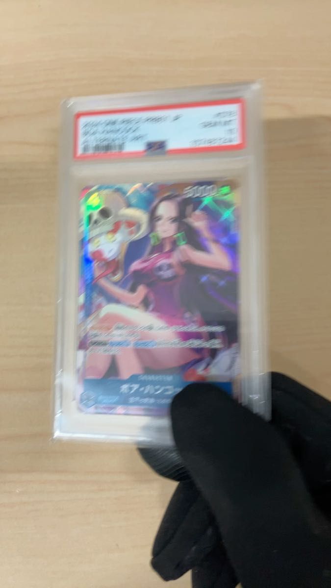 PSA10 SR ポケモンカード ワンピースカード ハンコック ONE PIECE