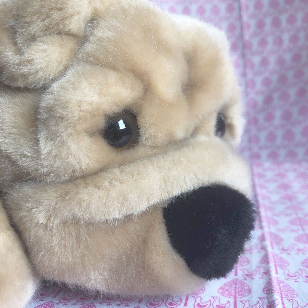 中国犬 チャウ犬2体セット チャウチャウ親子セット ぬいぐるみの三英 ...