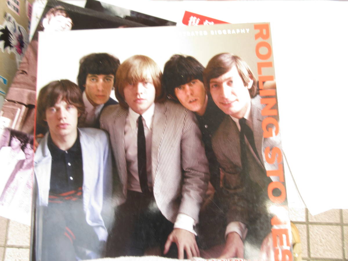  long time period preservation goods The &#34;Rolling Stones&#34;: The Illustrated Biography ( English ) hard cover low ring Stone 
