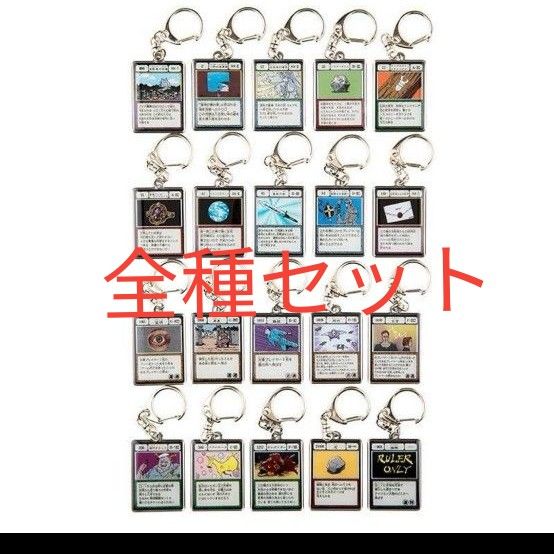 HUNTER×HUNTERメタルキーホルダーコレクション【G・Iカード】 全種 HUNTER×HUNTERメタルキーホルダーコレクション【G・Iカード】 全