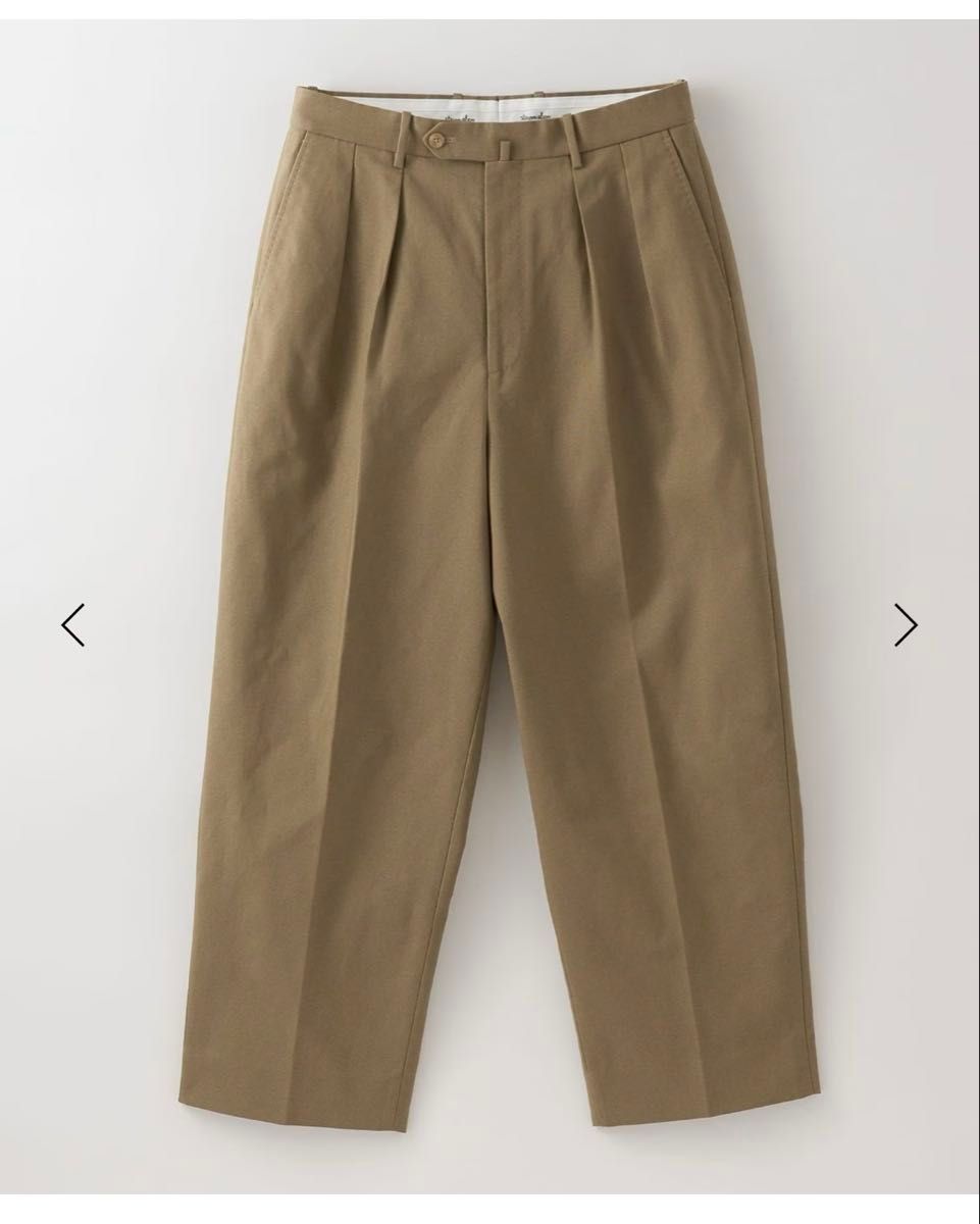 Steven Alan ライトホップサック スラックス ベージュ Sサイズ 新品未使用 Steven Alan ライトホップサック スラックス