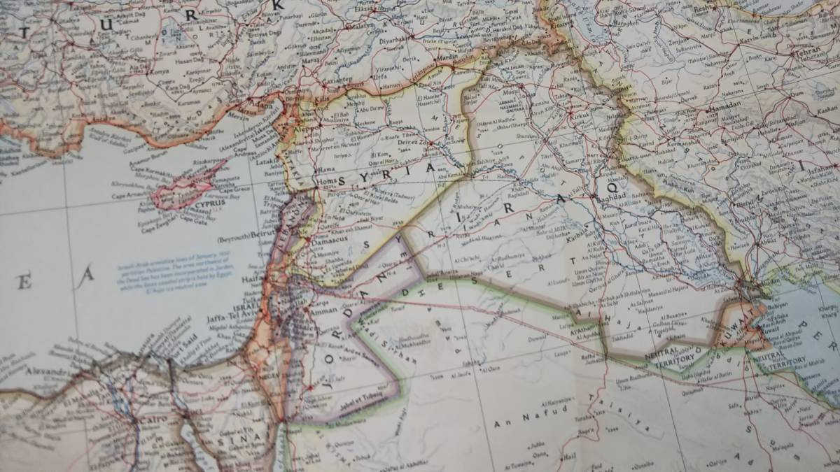 ヤフオク 古地図 北アフリカ Northern Africa 地図 資料