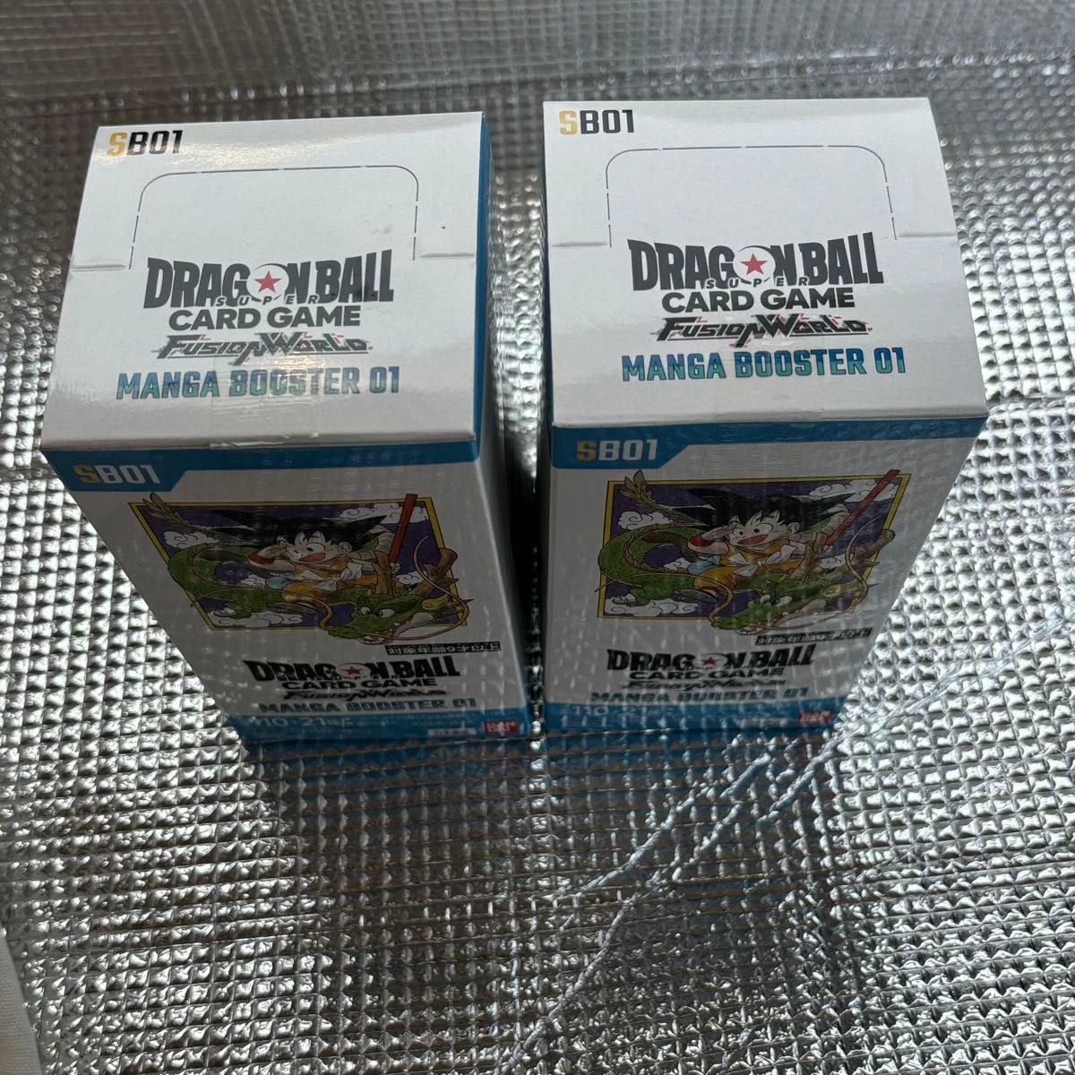 マンガブースター 2BOX テープ付 2ボックス フュージョンワールド MANGA BOOSTER 01
