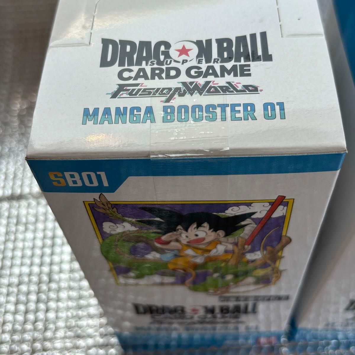 ☆早い者勝ち☆ 新品未開封 ドラゴンボール マンガブースター 2BOX テープ付 2ボックス フュージョンワールド MANGA BOOSTER 01