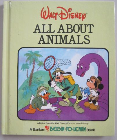 【本、雑誌】　WALT DISNEY　ALL ABOUT ANIMALS　II084_画像1