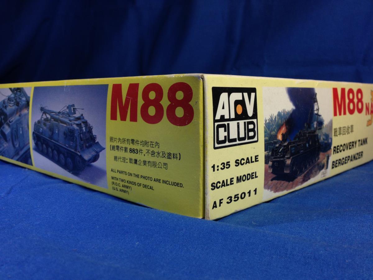 プラモデル AFVCLUB 1/35 M88 戦車回収車 RECOVERY TANK BERGEPANZER 内袋未開封 V.N.WAR SERIES AF35011 AFVクラブ_画像2