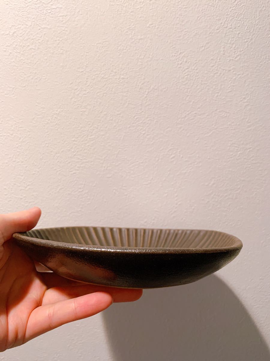 プレート　皿+みかん皿