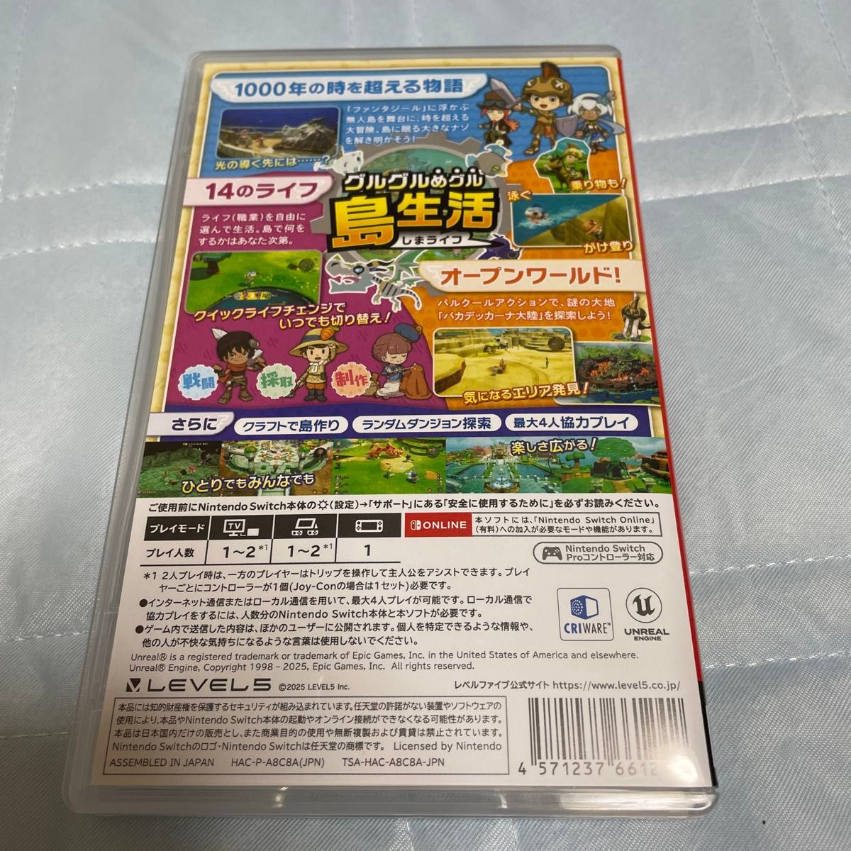即購入⭕️】ファンタジーライフi Switch ソフト - メルカリ