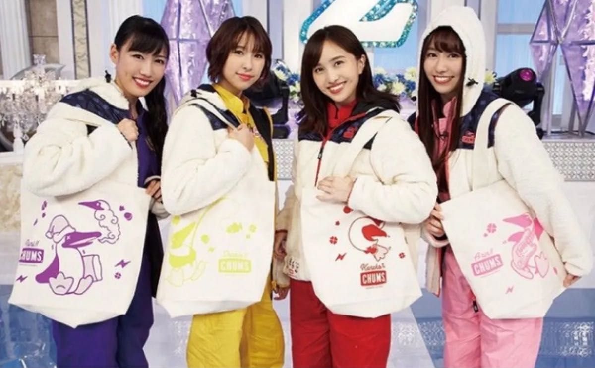 美品★ももクロ★chums フリース★Lサイズ★しおりん★玉井詩織★おまけ付き ももクロ チャムス ふわもこフリース 玉井詩織 Mサイズ