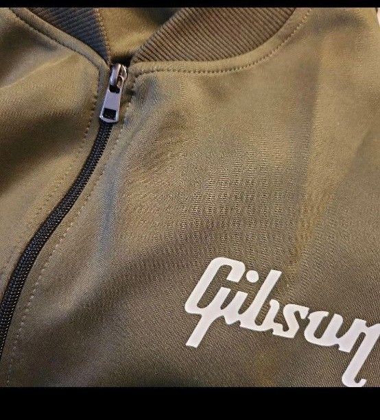Gibson ギブソン ジャージ スウェット L モスグリーン カーキ ロゴ 新品】Gibson ギブソン ジャージ スウェット モスグリーン