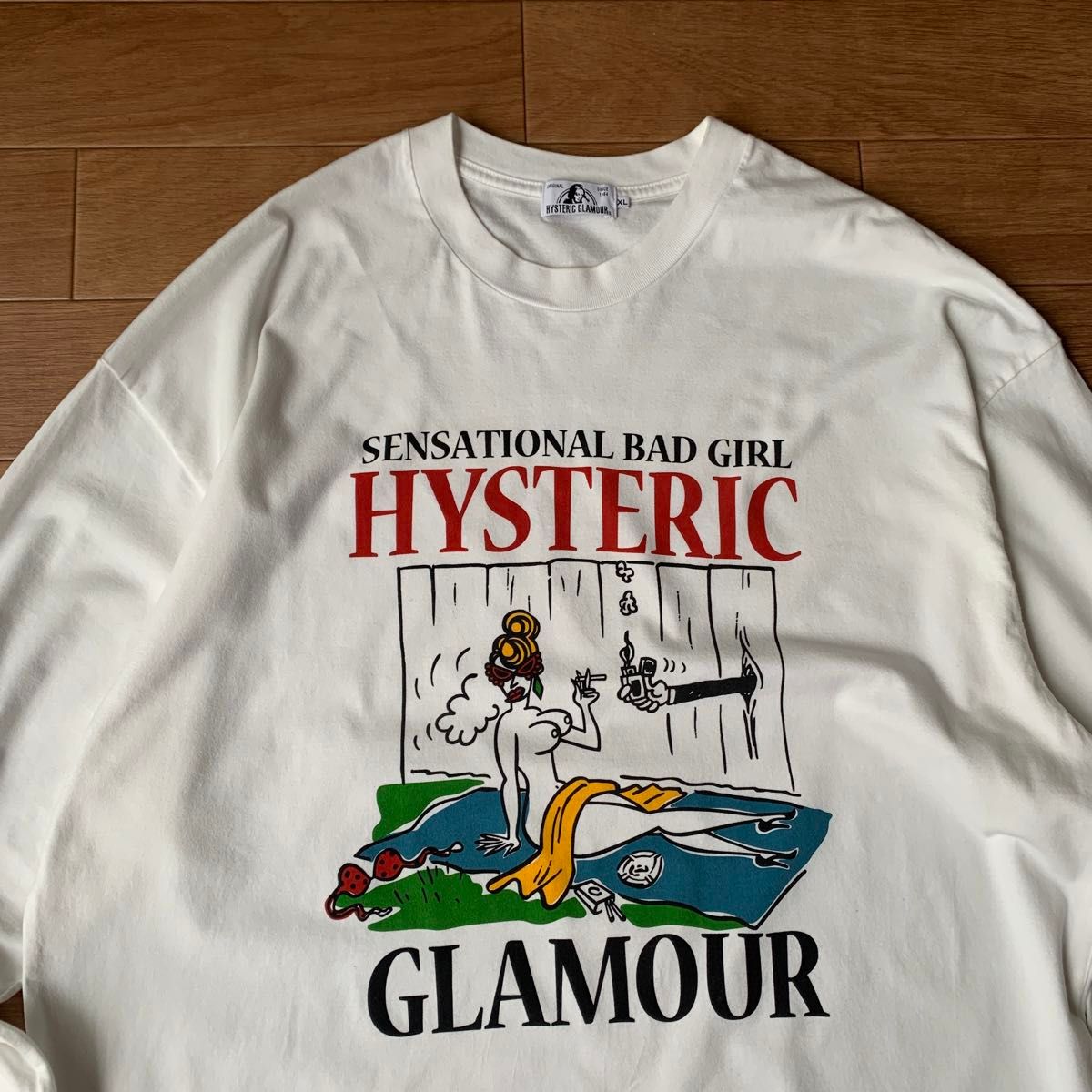 ヒスママ★ロングTシャツ希少XL 希少 ヒステリックグラマー ヒスママ ロンT XLサイズ|Yahoo