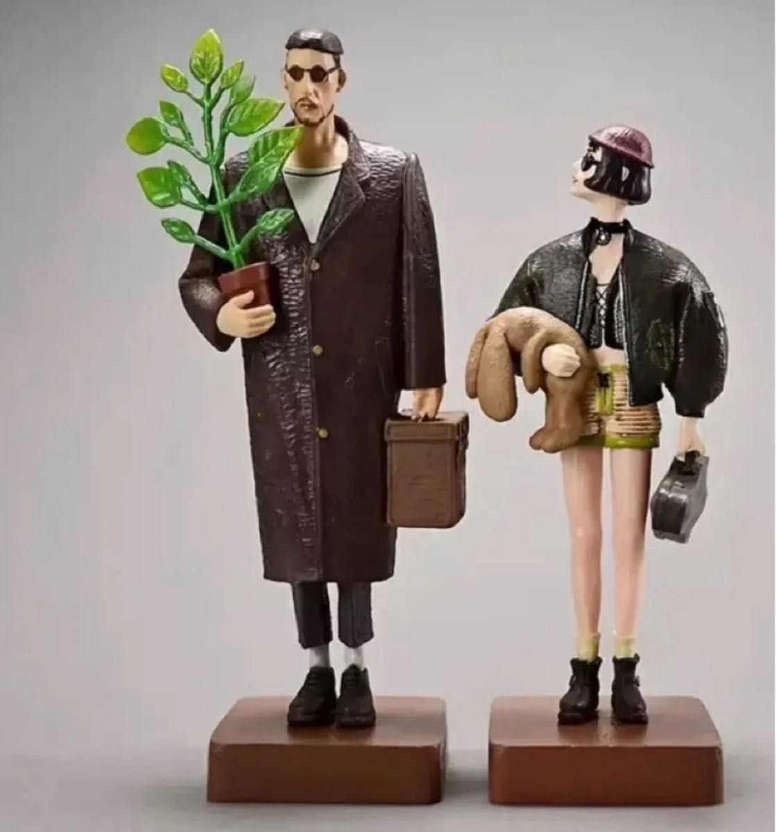 映画 LEON レオン☆コレクション 輸入品】映画 L E O N フィギュア レオン&マチルダ 箱あり