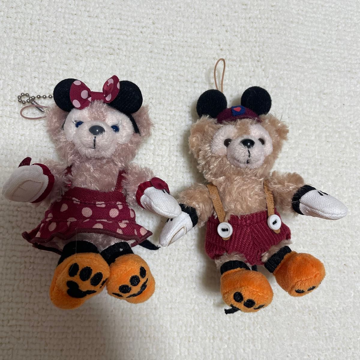 安価 ワタナベ ダッフィー シェリーメイ ハロウィン ぬいぐるみ キーホルダー キーホルダー