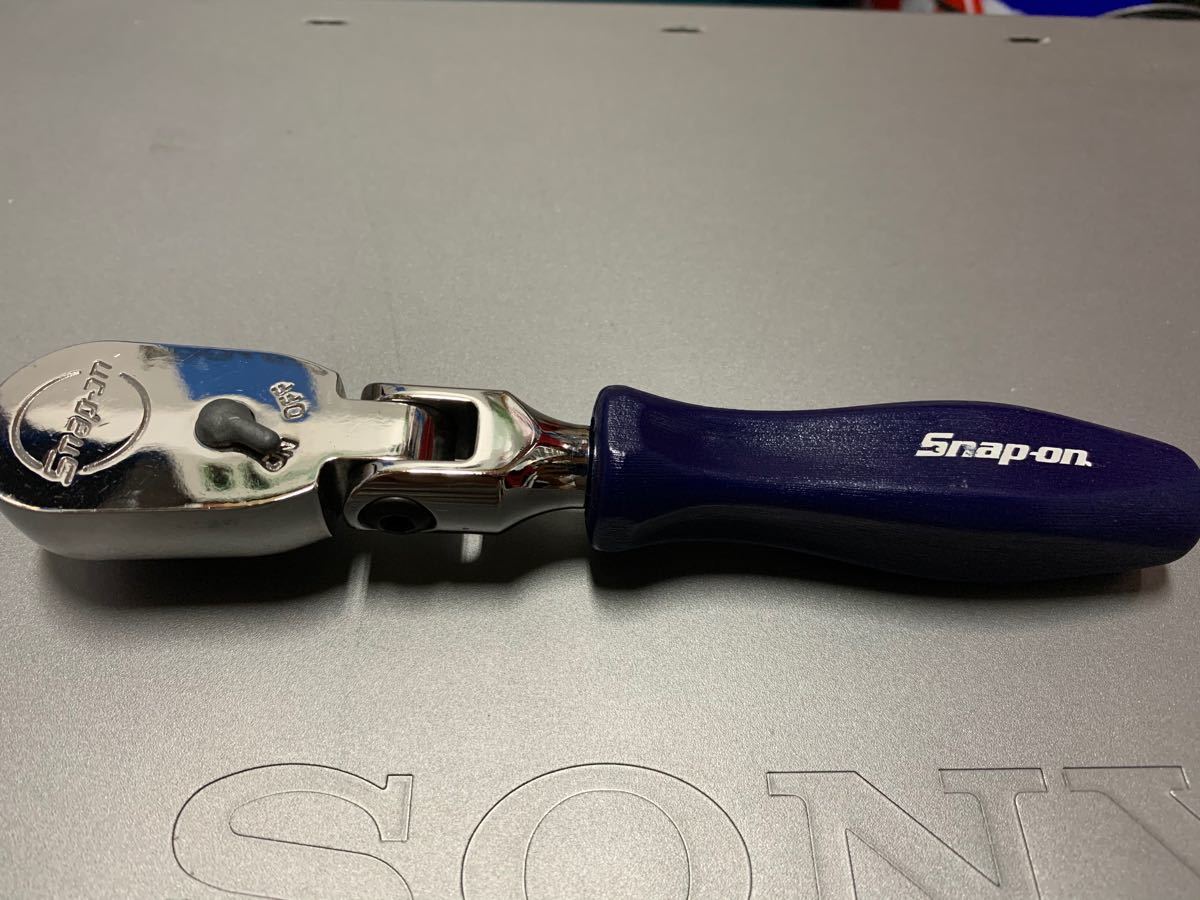 SNAP ON スナップオンFHKFD80Aフレックスラチェット3/8ブルー SNAP ON スナップオンFHKFD80Aフレックスラチェット3/8ブルー